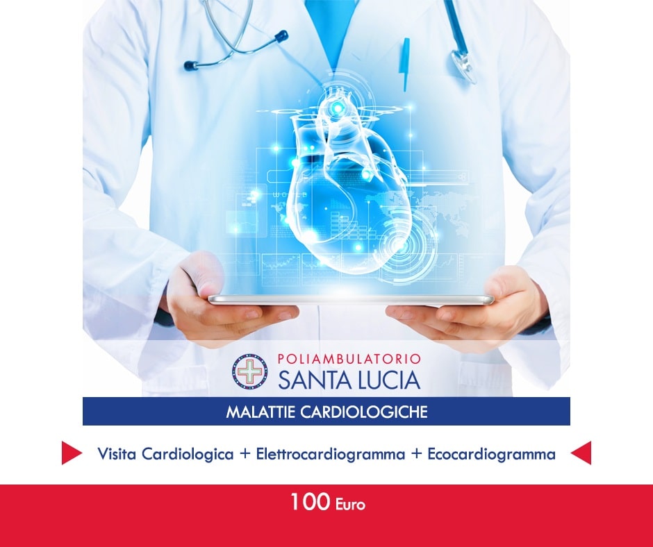 malattie cardiologiche promozioni elettrocargiogramma ecocardiogramma visita cardiologica