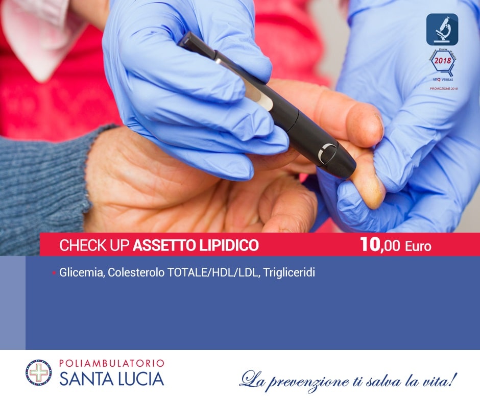 promozione check up assetto lipidico galatone